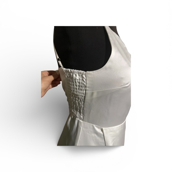 Show Me Your Mumu One Shoulder Maxi Dress XXS White Bridesmaid Wedding Gown NWT - Picture 4 of 6